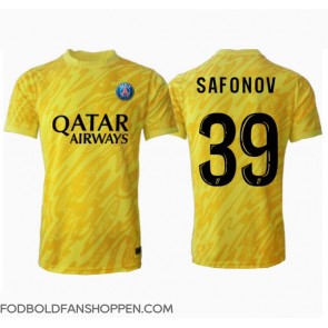 Paris Saint-Germain Matvei Safonov #39 Målmand Tredjetrøje 2024-25 Kortærmet